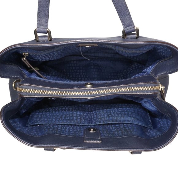 Kate Spade Navy Coated Canvas Handbag - Picture 11 of 11